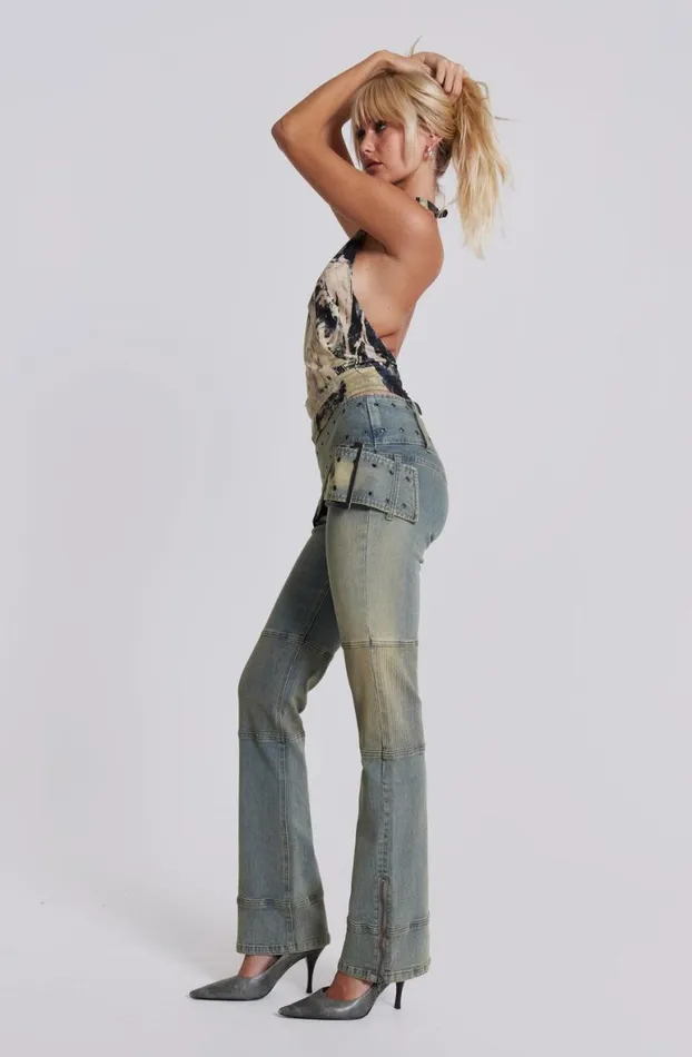 Crop Tops Women Jaded London Vision Backless Halter Top