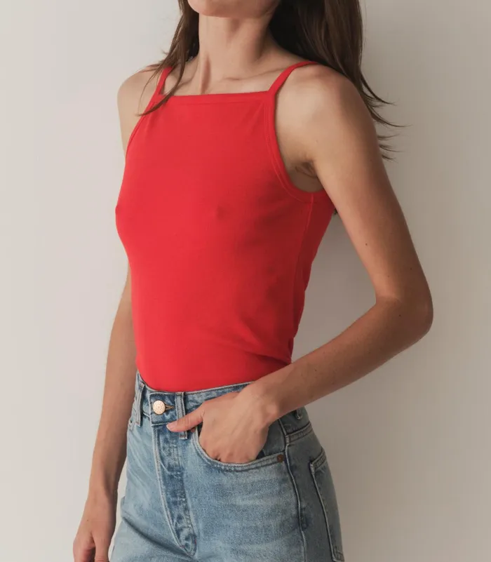 DEN Angie Tank Scarlet Women Tees