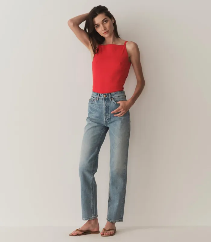 DEN Angie Tank Scarlet Women Tees