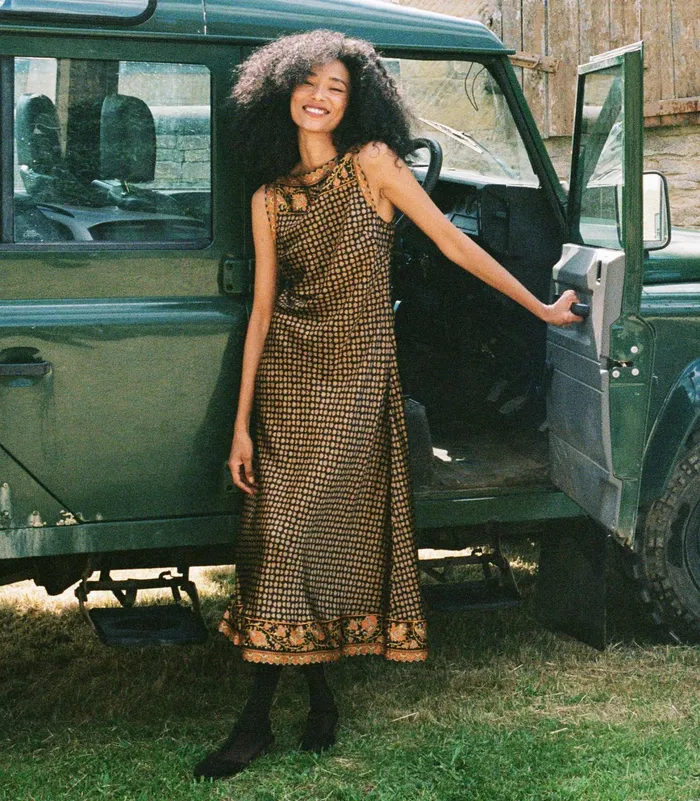 DEN Deanna Dress Beauvoir Paisley Women Dresses