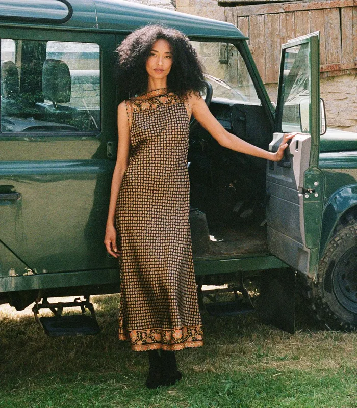 DEN Deanna Dress Beauvoir Paisley Women Dresses