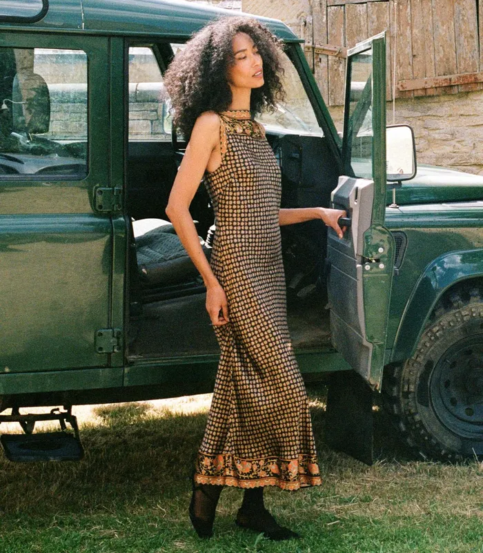 DEN Deanna Dress Beauvoir Paisley Women Dresses