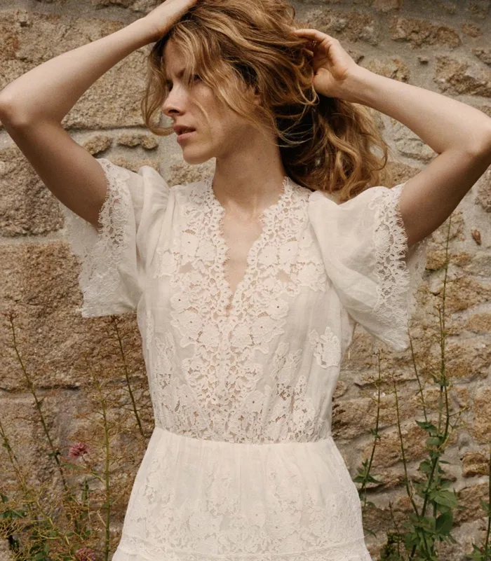 DEN Graciella Dress Salt Women Dresses