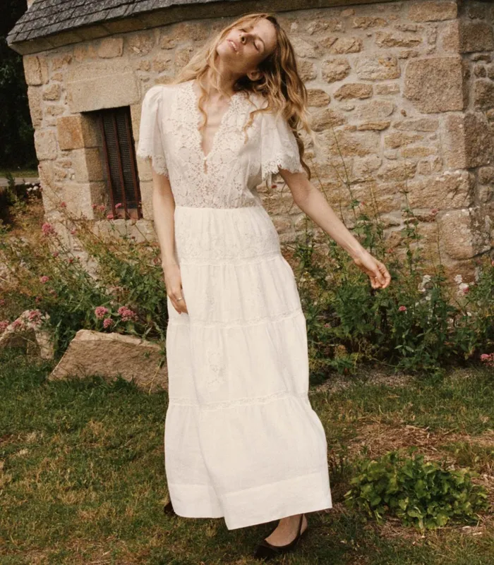 DEN Graciella Dress Salt Women Dresses