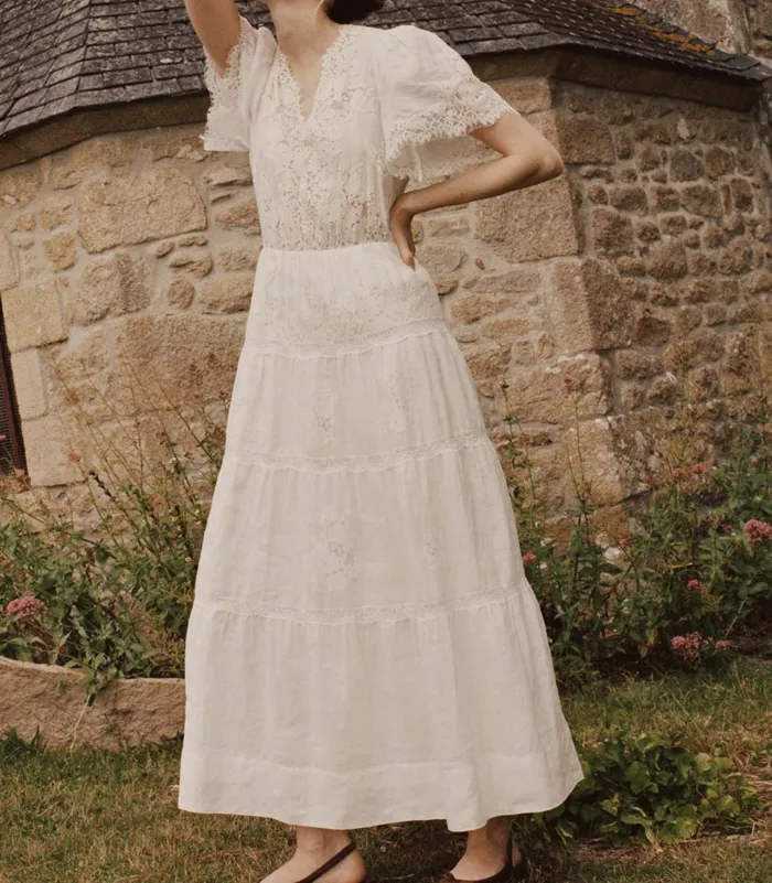 DEN Graciella Dress Salt Women Dresses