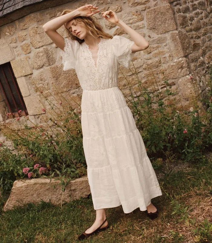 DEN Graciella Dress Salt Women Dresses