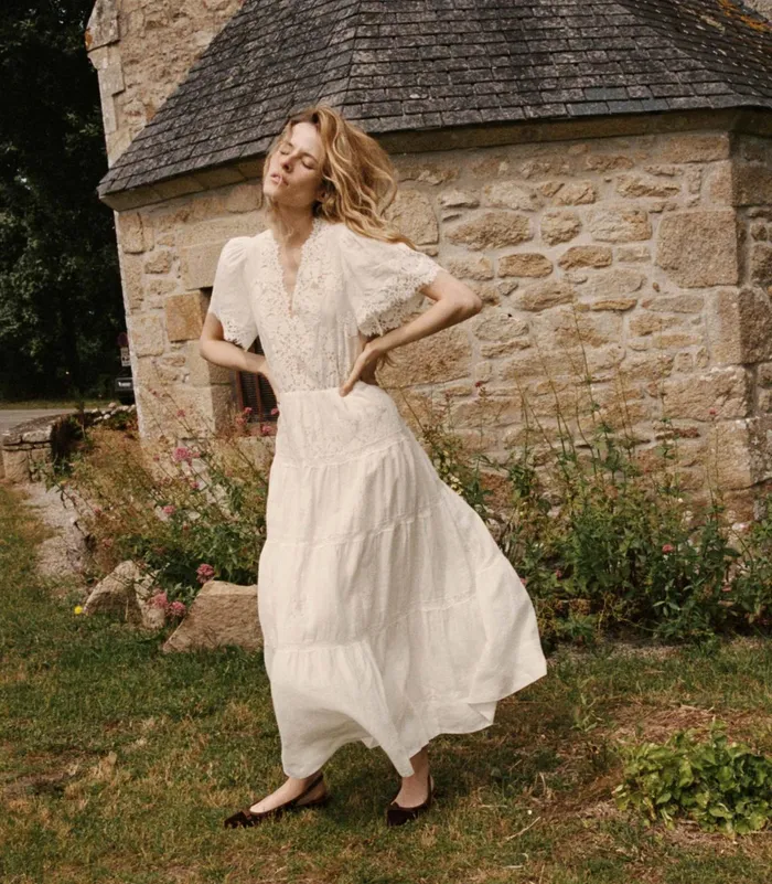 DEN Graciella Dress Salt Women Dresses