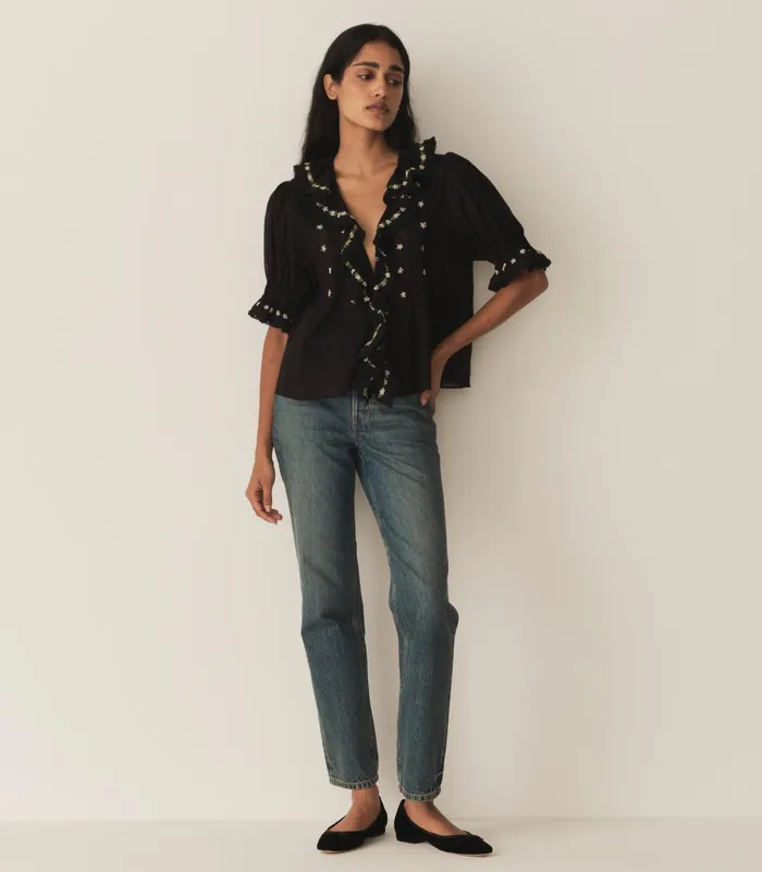 DEN Hettie Top Black Women Tops DEN Hettie Top Black Women Tops
