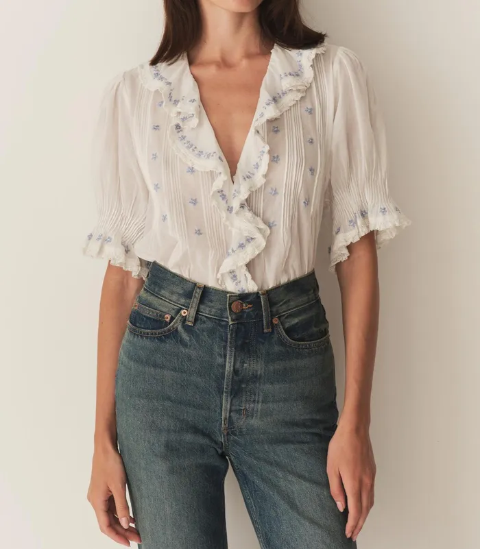 DEN Hettie Top Salt Women Tops