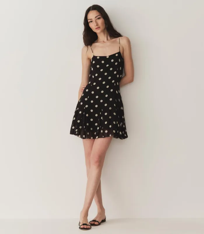 DEN Kaylin Dress Noir Solstice Sky Dot Women Dresses