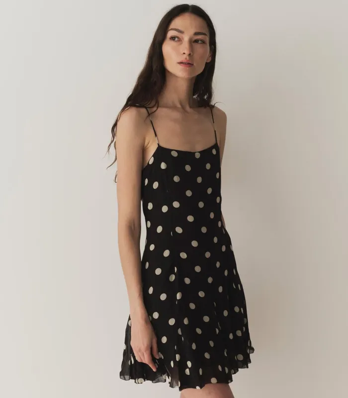 DEN Kaylin Dress Noir Solstice Sky Dot Women Dresses