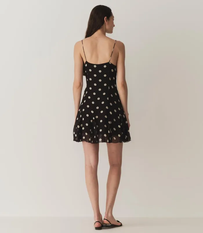 DEN Kaylin Dress Noir Solstice Sky Dot Women Dresses