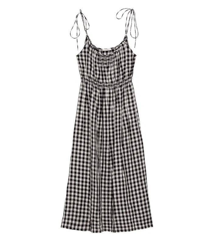 DEN Leslie Dress Marilyn Gingham Women Dresses