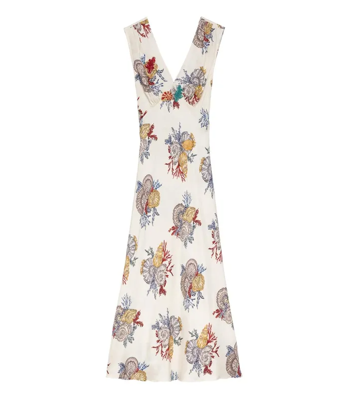DEN Tatiana Dress Mer Botanique Women Dresses