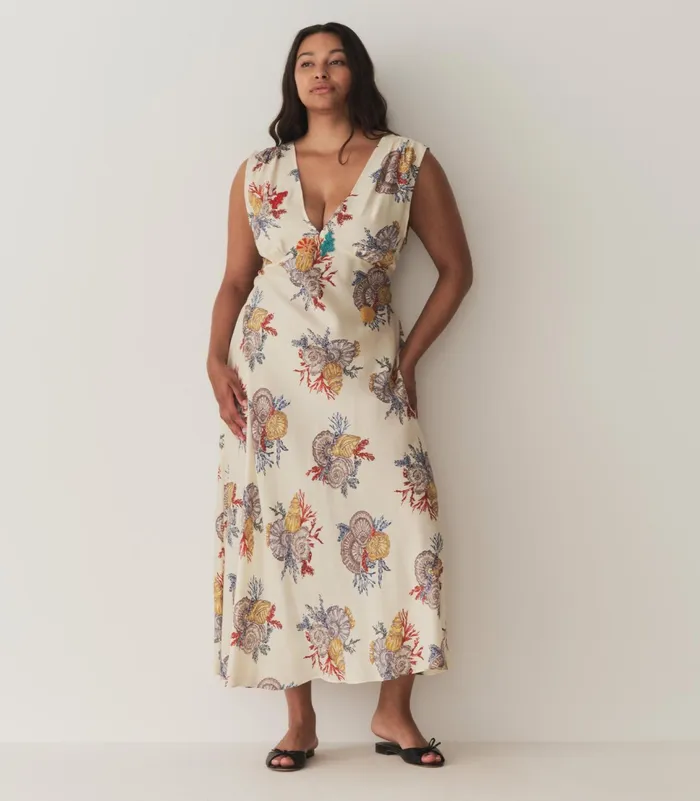 DEN Tatiana Dress Mer Botanique Women Dresses