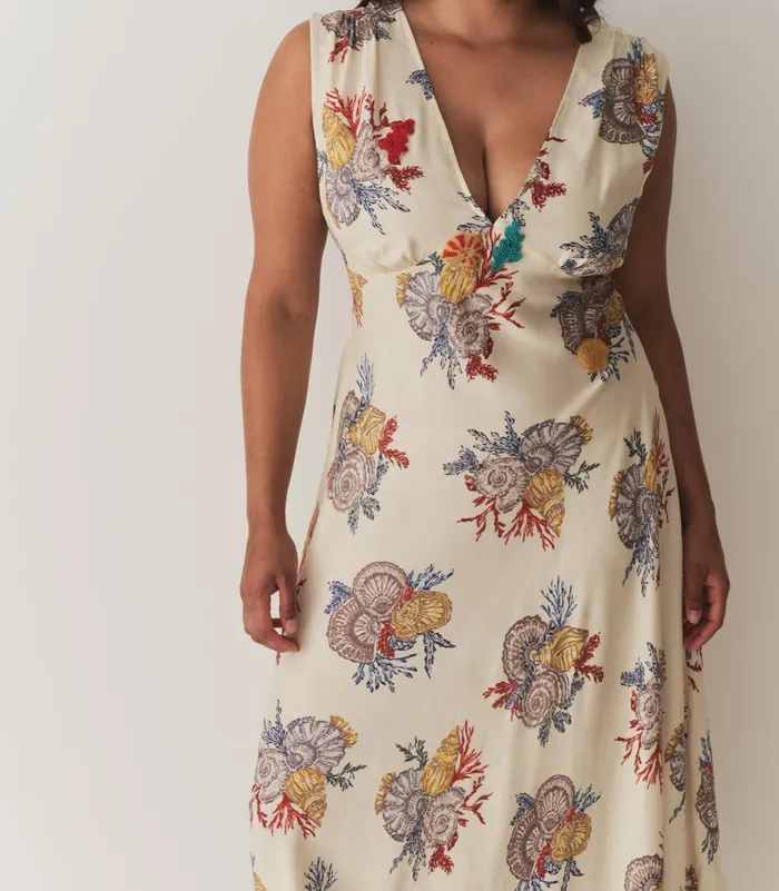 DEN Tatiana Dress Mer Botanique Women Dresses