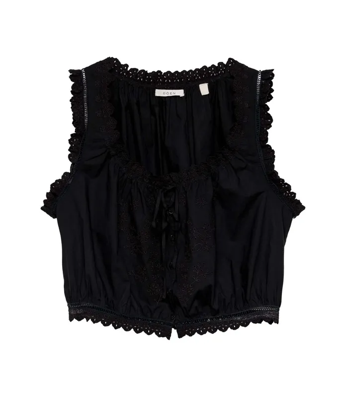 DEN Traveler Top Black Women Tops