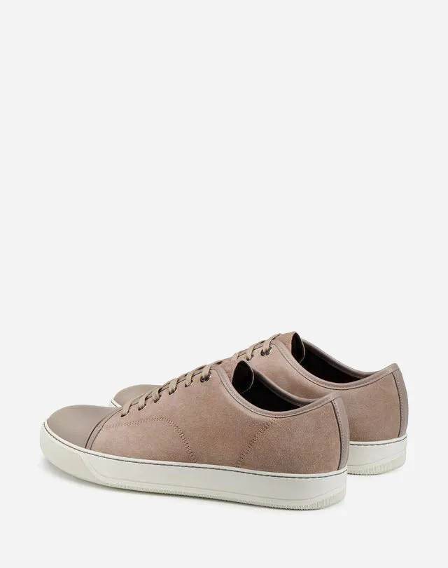 Dbb1 Suede And Leather Sneakers Beige Men Lanvin DBB1