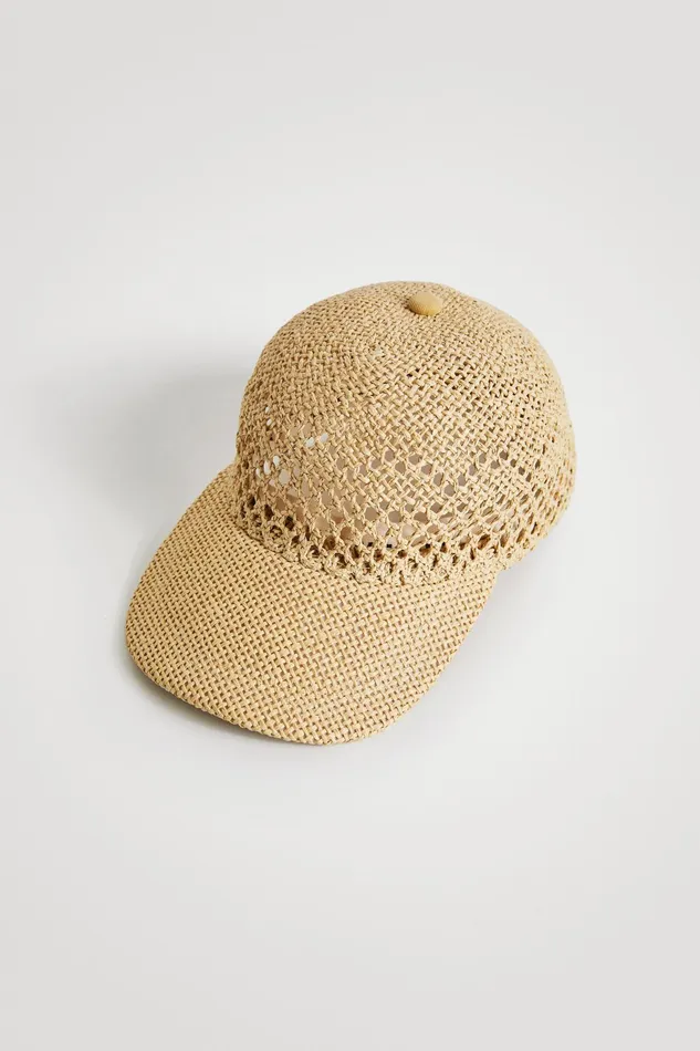 Desigual Crochet Paper Cap Women Hats
