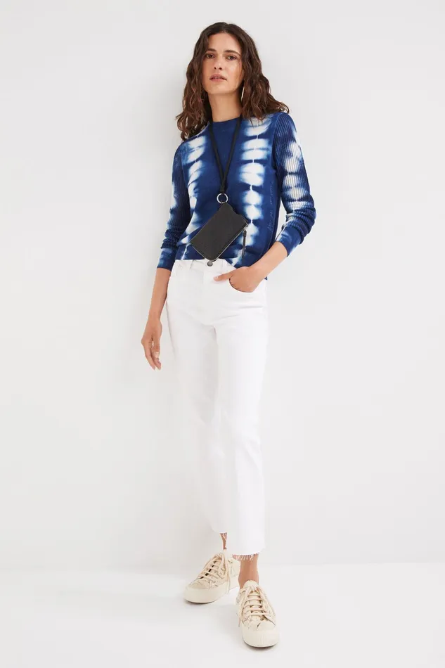 Desigual Knit Tiedye Jumper Women Sweaters