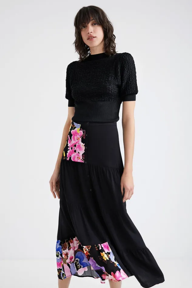 Desigual M Christian Lacroix Long Skirt Women Skirts and Shorts