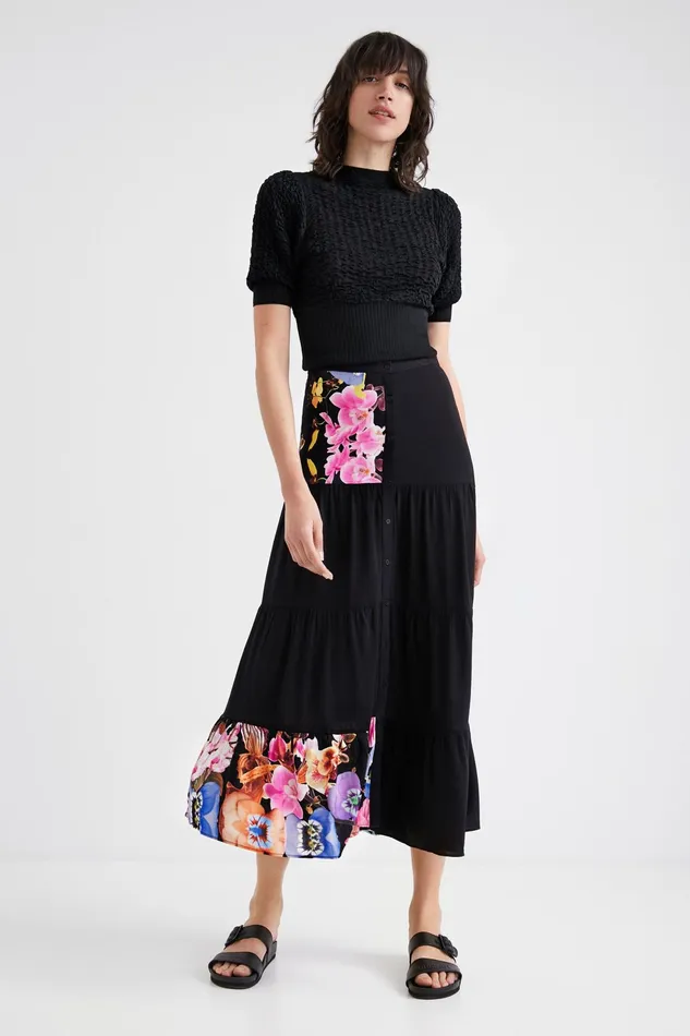 Desigual M Christian Lacroix Long Skirt Women Skirts and Shorts