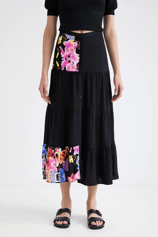 Desigual M Christian Lacroix Long Skirt Women Skirts and Shorts