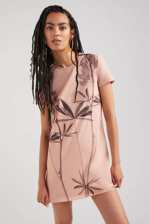 Desigual M Christian Lacroix Plant Dress Women Dresses