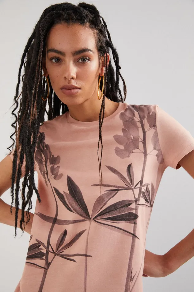 Desigual M Christian Lacroix Plant Dress Women Dresses