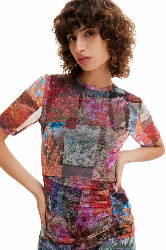 Desigual Short Forest Dress Women Dresses