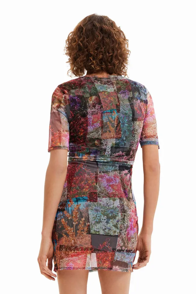 Desigual Short Forest Dress Women Dresses