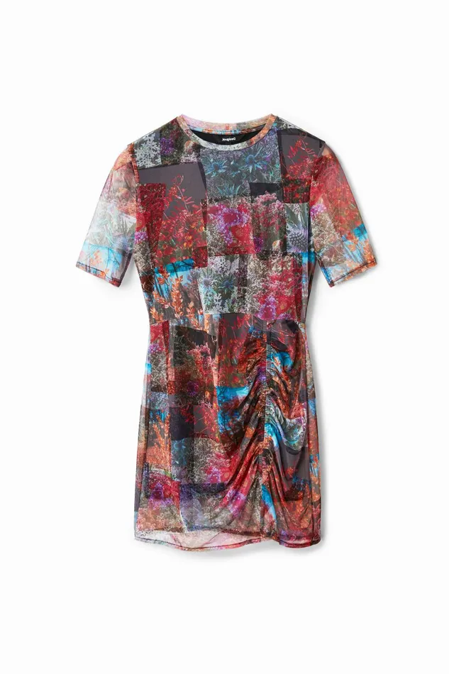 Desigual Short Forest Dress Women Dresses