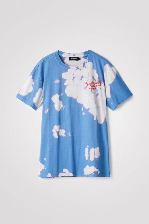 Desigual Shortsleeve Surrealist Tshirt Mens Tshirt and Polos