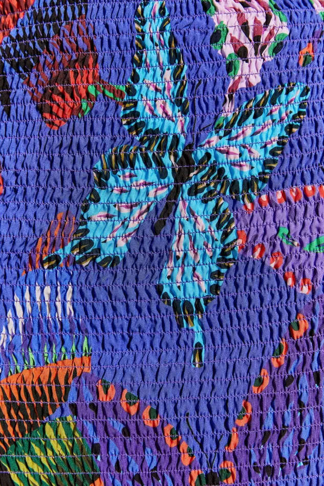 Desigual Sustainable Butterfly Miniskirt Women Swimwear