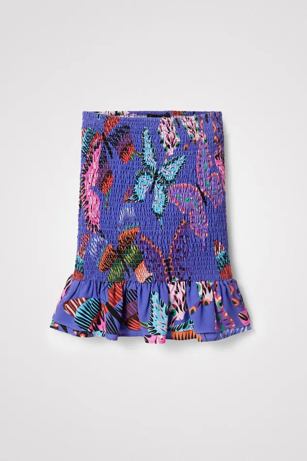 Desigual Sustainable Butterfly Miniskirt Women Swimwear