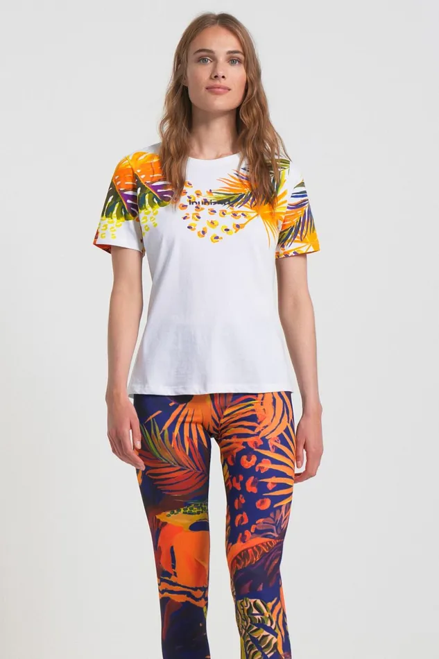 Desigual Tropical Tshirt Women Sportswear