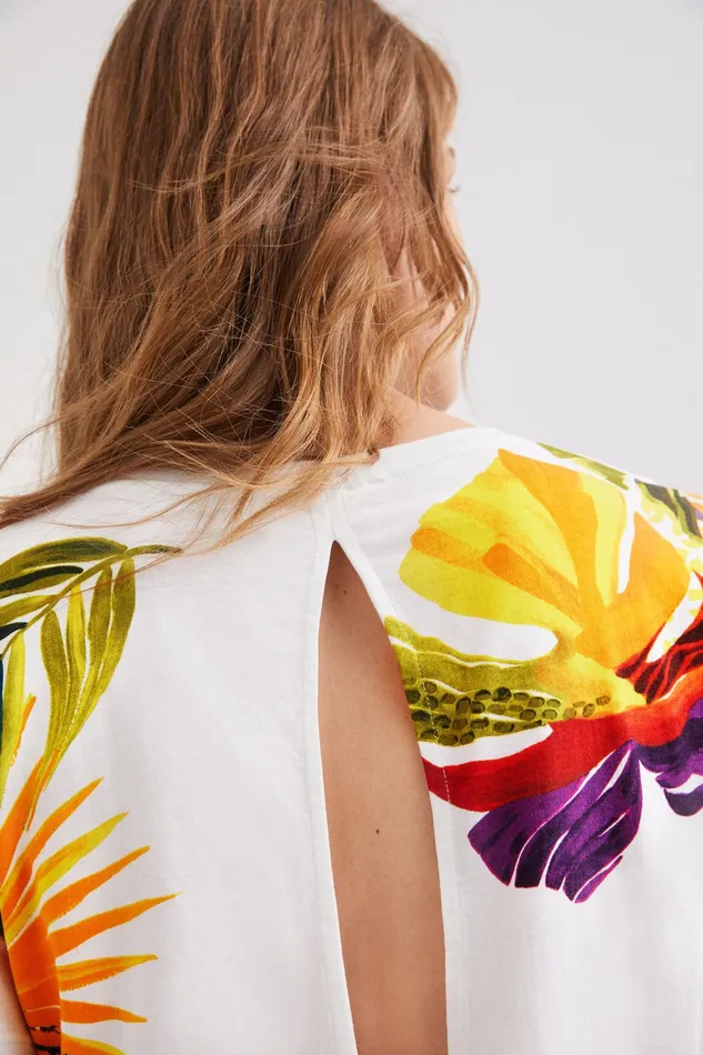 Desigual Tropical Tshirt Women Sportswear