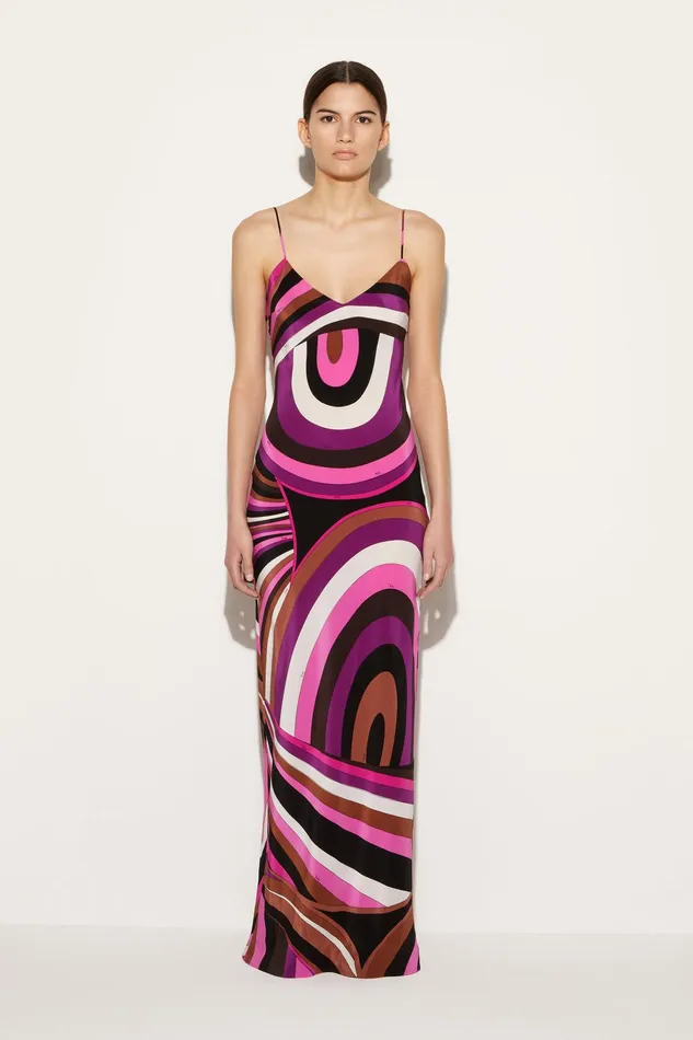 Dresses Women PUCCI IridePrint Silk Dress