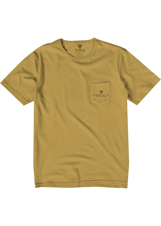 Elevation Organic Pkt Tee Ale Premium Tees Vissla Men