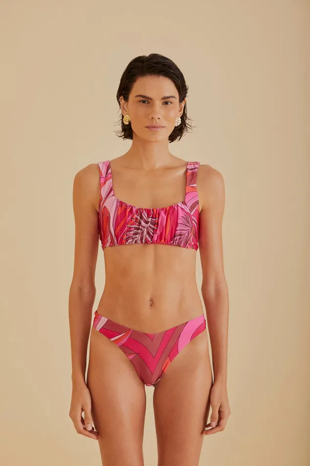 Endless Summer Bikini Top Women Farm Rio Crop Tops