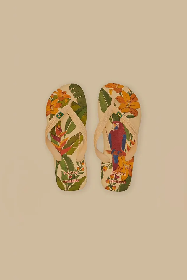 Farm Ararinhas Havaianas Sandals Women Farm Rio Sandals