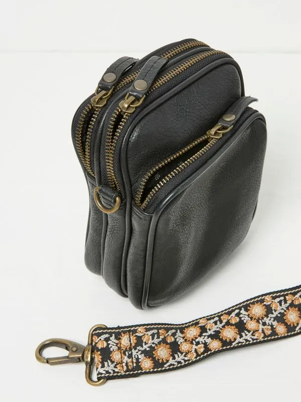 Fat Face Bags and Purses Women Black Large Phone Bag