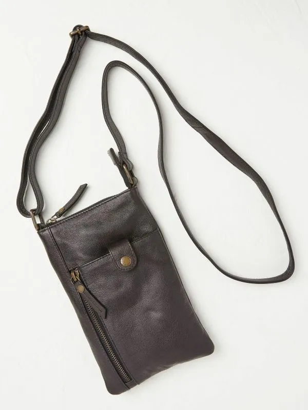 Fat Face Bags and Purses Women Essie Black Phone Bag