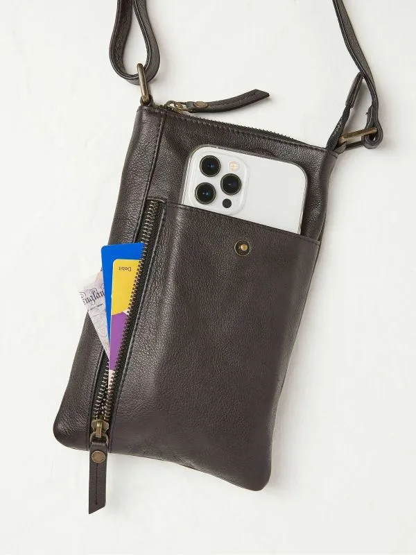 Fat Face Bags and Purses Women Essie Black Phone Bag