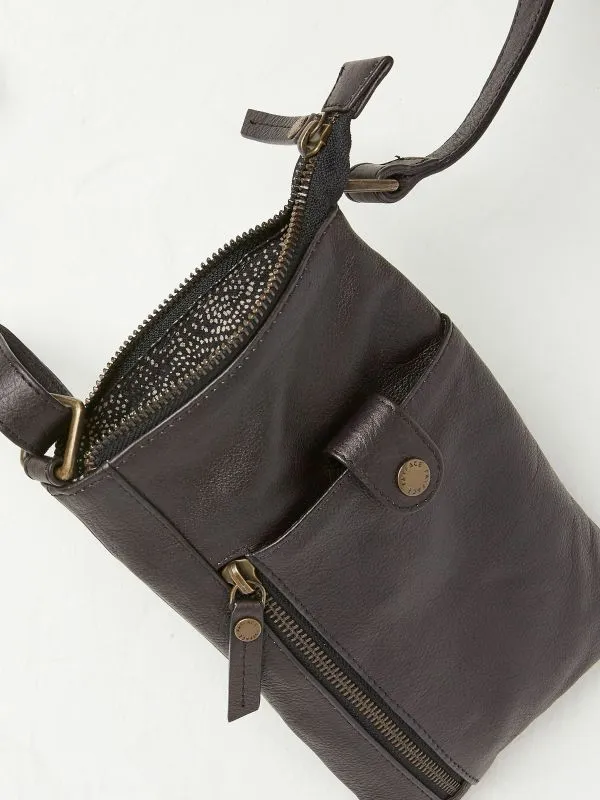 Fat Face Bags and Purses Women Essie Black Phone Bag