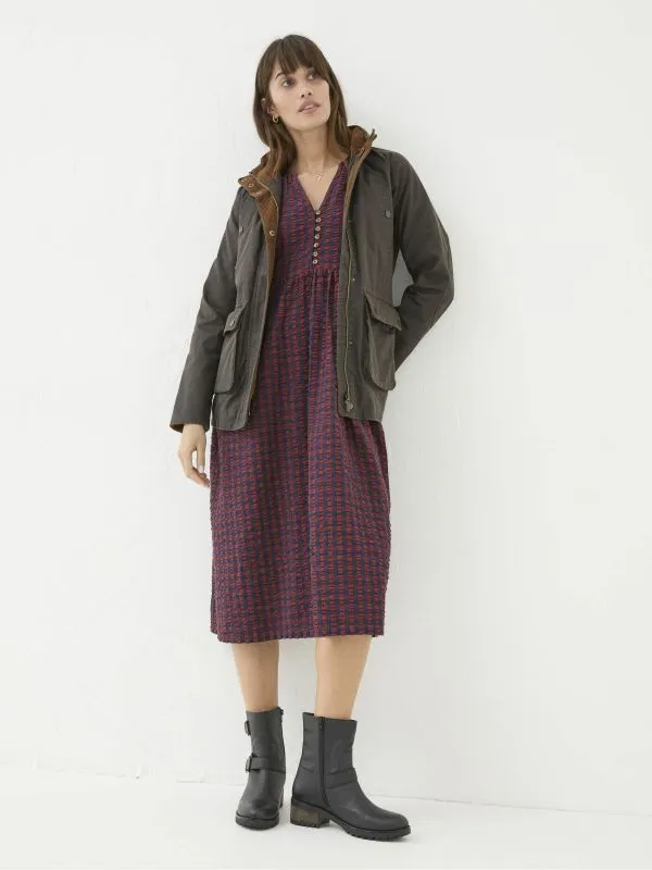 Fat Face Coats and Jackets Women Brown Sussex Heritage Coat
