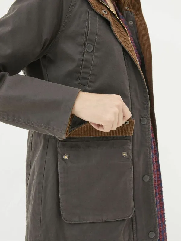 Fat Face Coats and Jackets Women Brown Sussex Heritage Coat