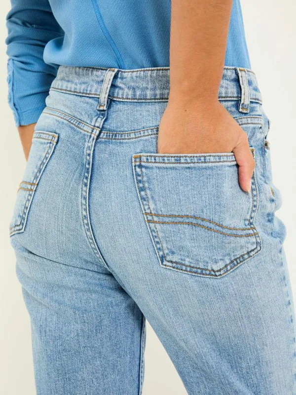 Fat Face Jeans Women Light Blue Denim Chesham Girlfriend Jeans