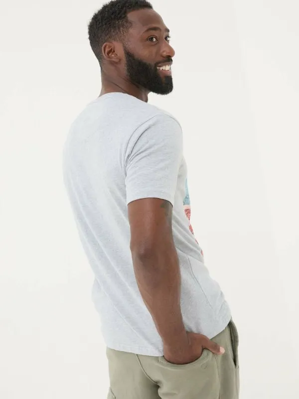 Fat Face Loungewear Men VW Grey Photographic TShirt