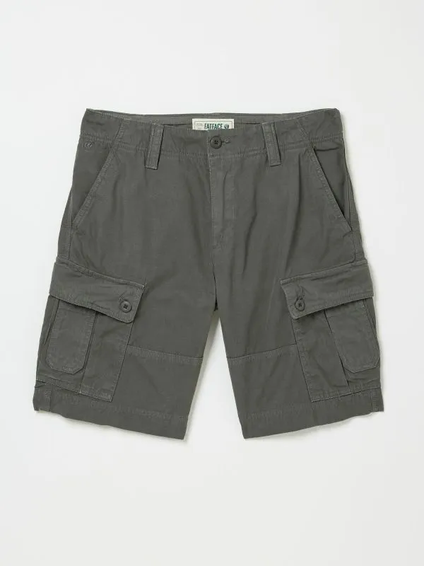 Fat Face Shorts Men Breakyard Dark Grey Cargo Shorts